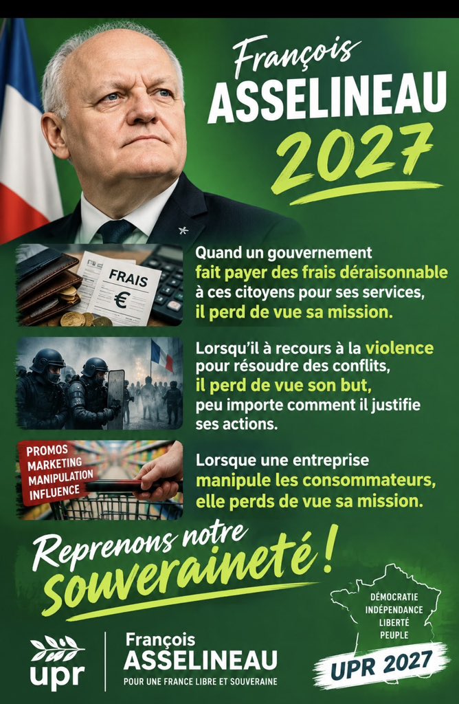 Ange57480's tweet photo. VOTEZ POUR ASSELINEAU 🇨🇵 https://t.co/fVmspxs273
