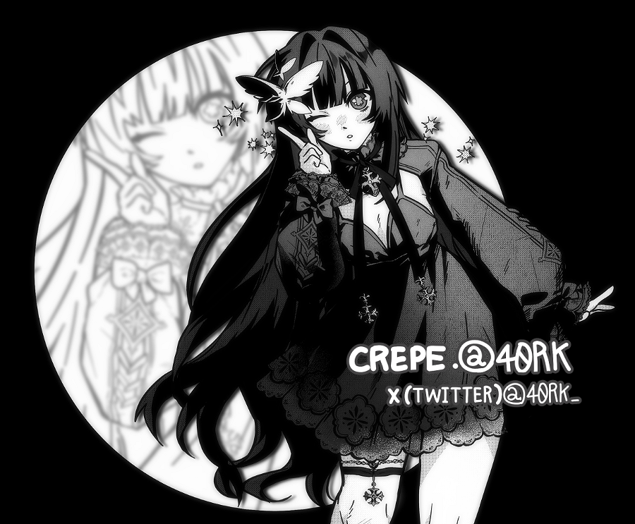 40RK_'s tweet photo. #OC
이런 편집도 이쁠 것 같아요 오늘도 흑백그림~ https://t.co/gbGhyHFJlH
