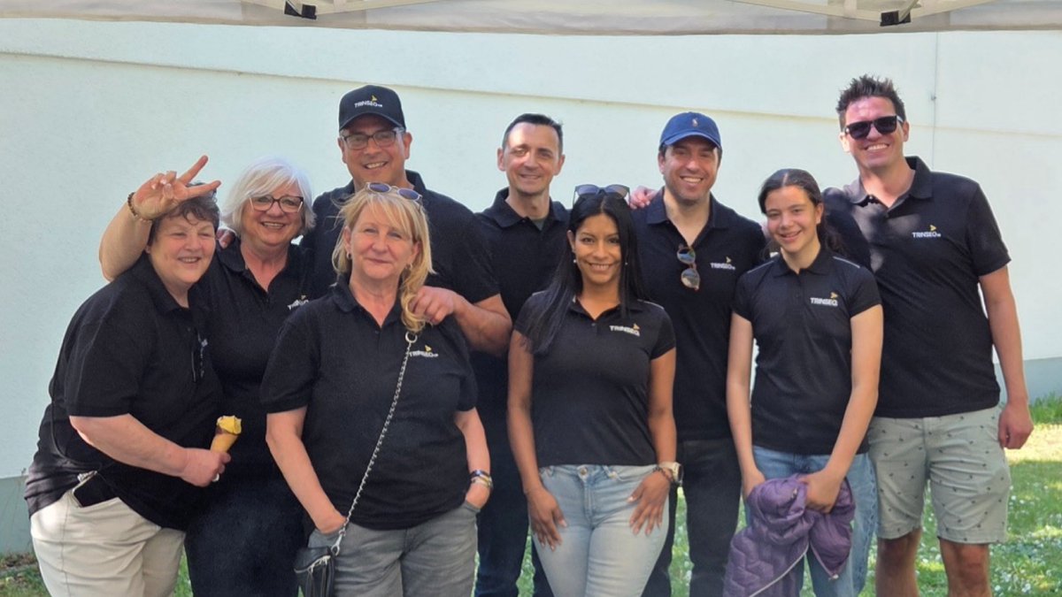 Trinseo's tweet photo. Before the hot days of summer rolled in, colleagues from our Eschborn office contributed volunteer hours to support the Peter-Josef Briefs School’s annual celebration. By staffing event stations, they helped keep the day running smoothly. Thanks to those who volunteered! https://t.co/zgiICPAZct