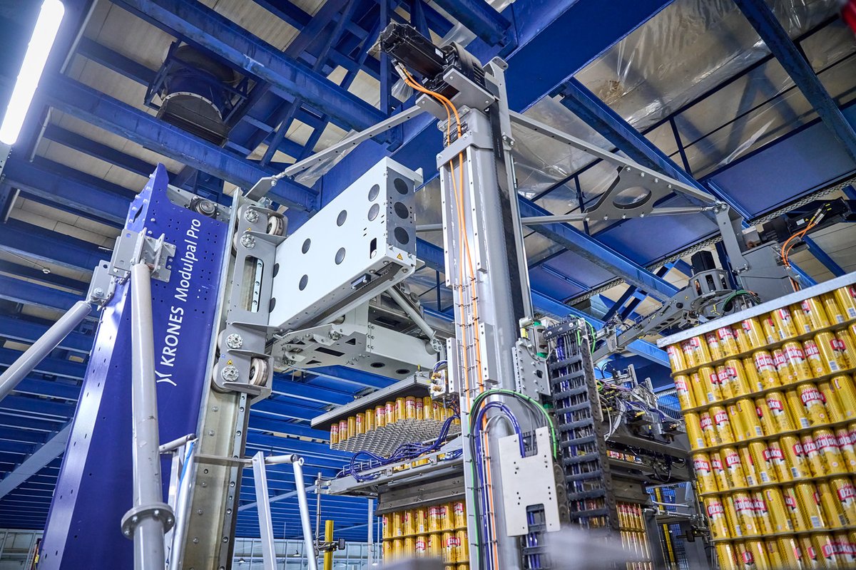 KronesAG's tweet photo. Stacking performance to the next level. π¦π
Our Krones Modulpal Pro combines intelligent automation, flexibility, and precision to ensure smooth, efficient palletizing operations.
#Krones #KronesAG #Modulpal https://t.co/ZBSjv9ipIG