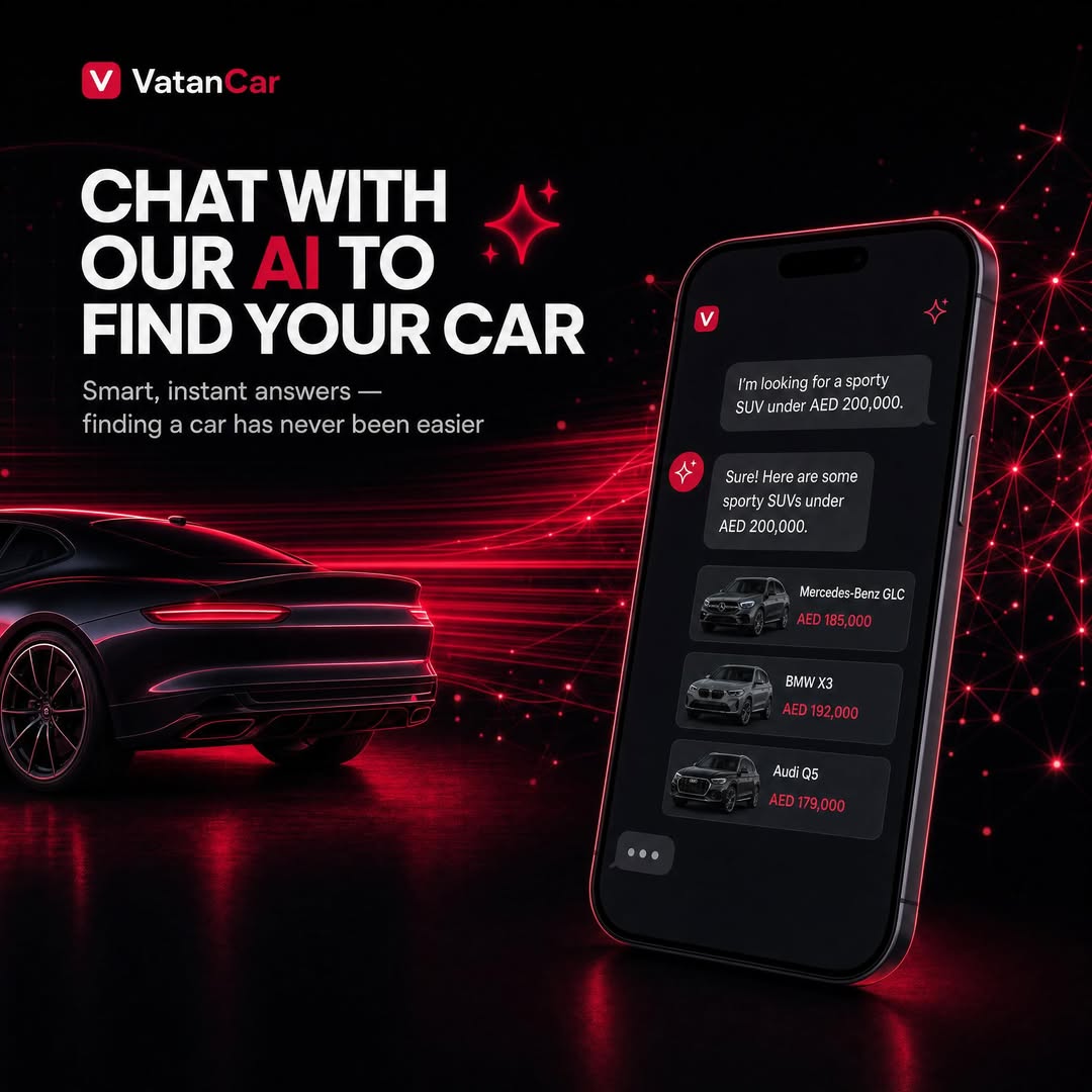LoretteDelock7's tweet photo. Vatancar is officially live—a smarter AI-powered way to discover, list, buy, and sell cars across the Middle East. Browse listings, compare options, list your car, and find the one that truly fits your needs. https://t.co/OP6qiFP9FL