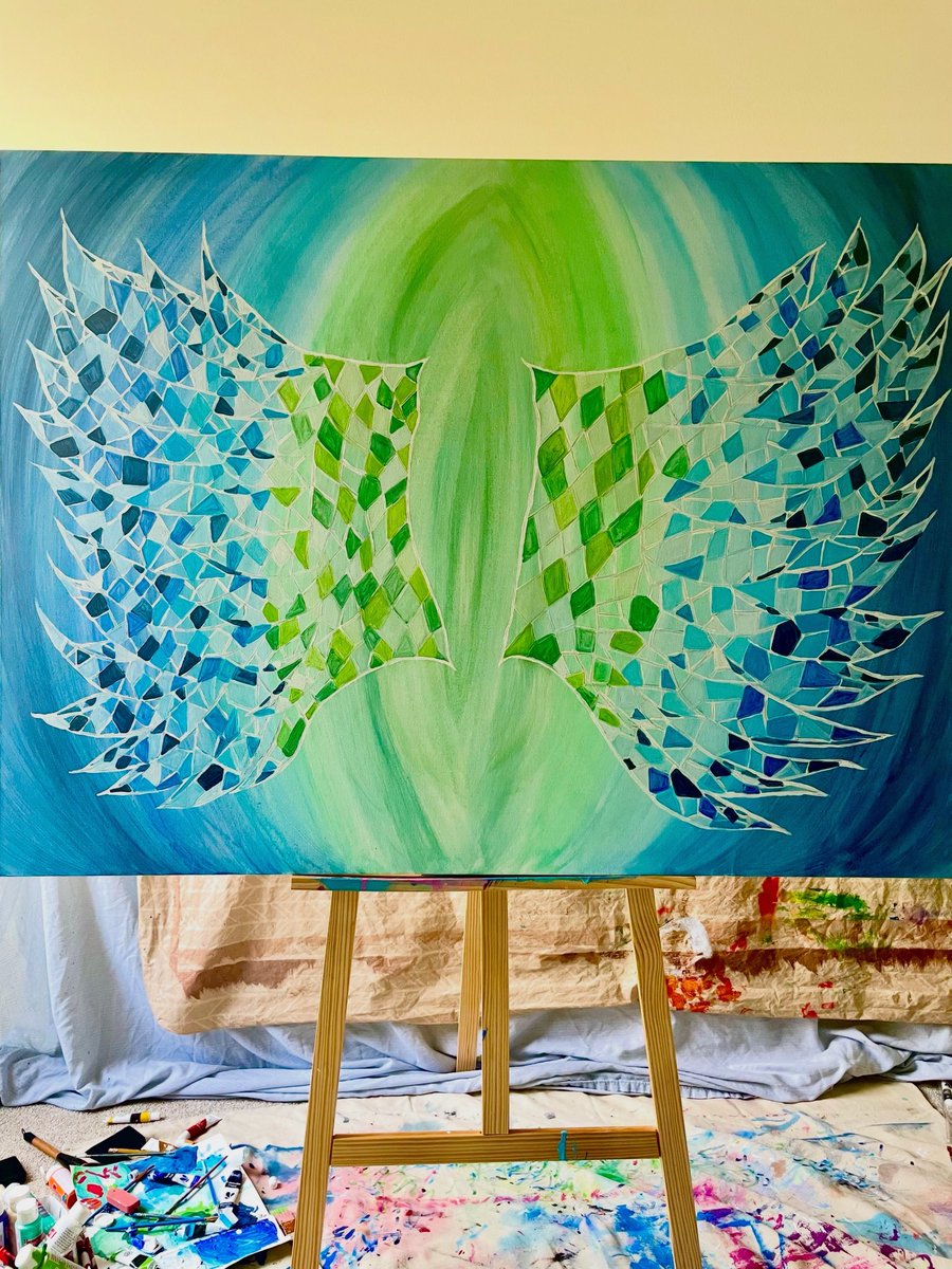 PrincessLadyCA's tweet photo. just finished her &amp; I’m still crying 😭💎

“Diamond Embodied Wings” 🪽 https://t.co/9ZsZnbVXF5