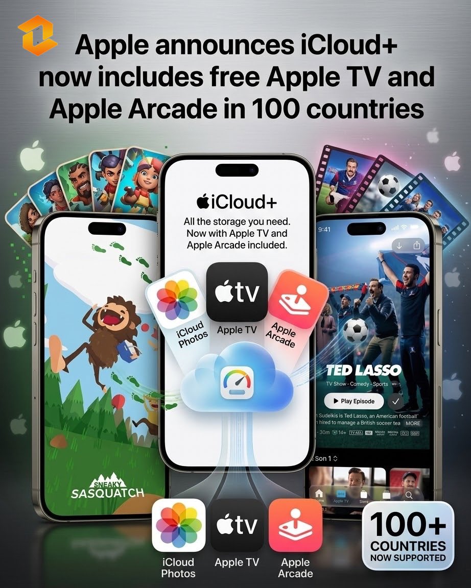 JaniMuhammad's tweet photo. 🔥 Apple Just Gave iCloud+ a HUGE Upgrade! ☁️🍎

In 100+ countries, every paid iCloud+ plan now includes:
⚠️ Not currently available in the U.S., Canada, UK, Australia or other European markets.

Would this make you subscribe to iCloud+? 👀👇

#iCloud #Apple #AppleTV #AppleArcade https://t.co/aRQVOmGVfF