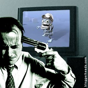frankiefey's tweet photo. i'm reading up on the history of Crazy Frog and this article opens with the funniest imaginable image https://t.co/R4nN7iI200