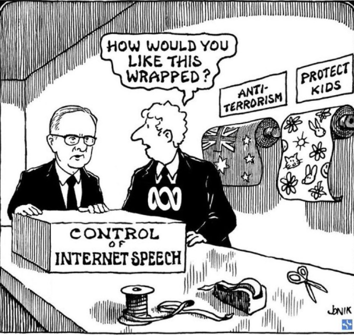 RWMaloneMD's tweet photo. This was so yesterday - now it is all about the dangers of AI. 
Next month, it will be the new flu variant.
Different story = same BS = power, control, and censorship. https://t.co/HzyInPJKe0