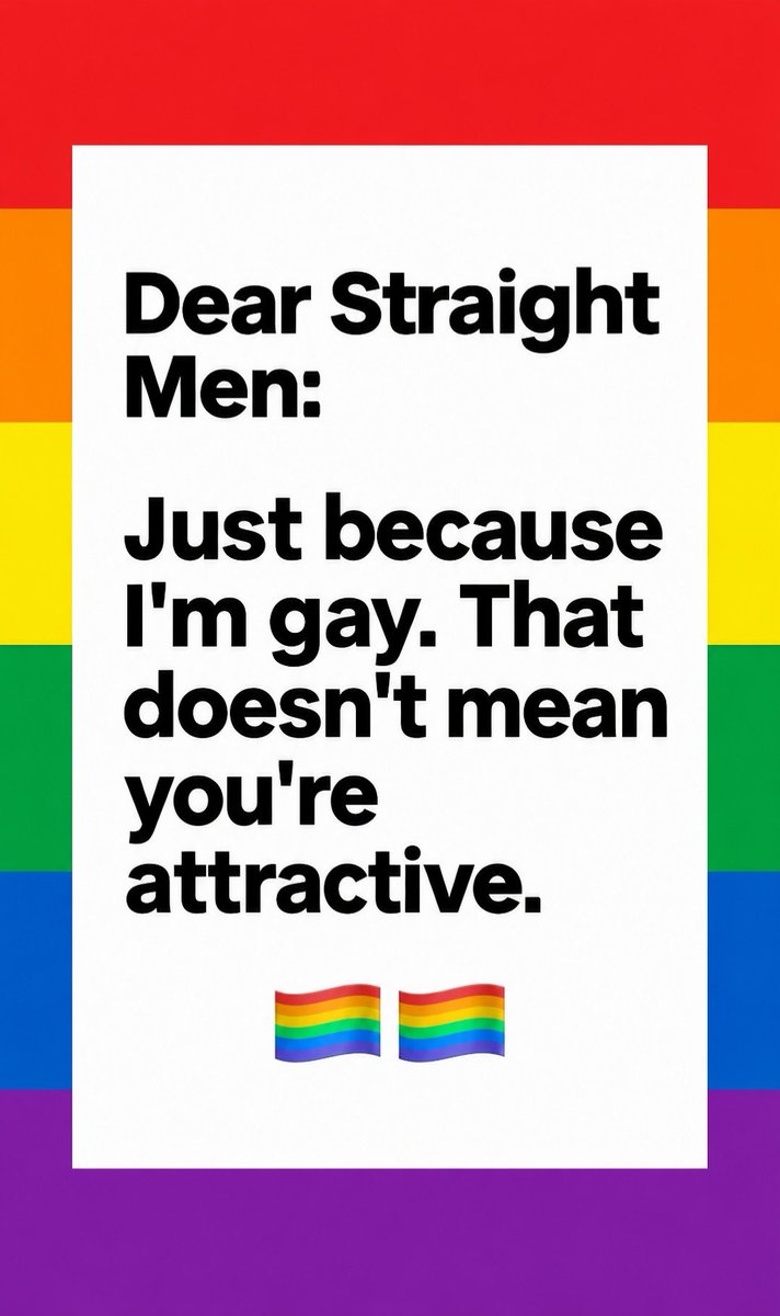 SoftGayLove's tweet photo. The minute they think I want them I'm turned off.. and just like that your not attractive lol https://t.co/DvV7VBOmE6