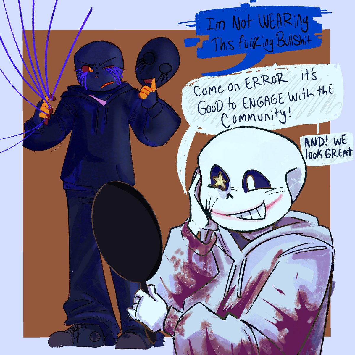 veinofwires's tweet photo. #errorsans #inksans 
Yellow purple green blue https://t.co/Us4Sq5dHpV