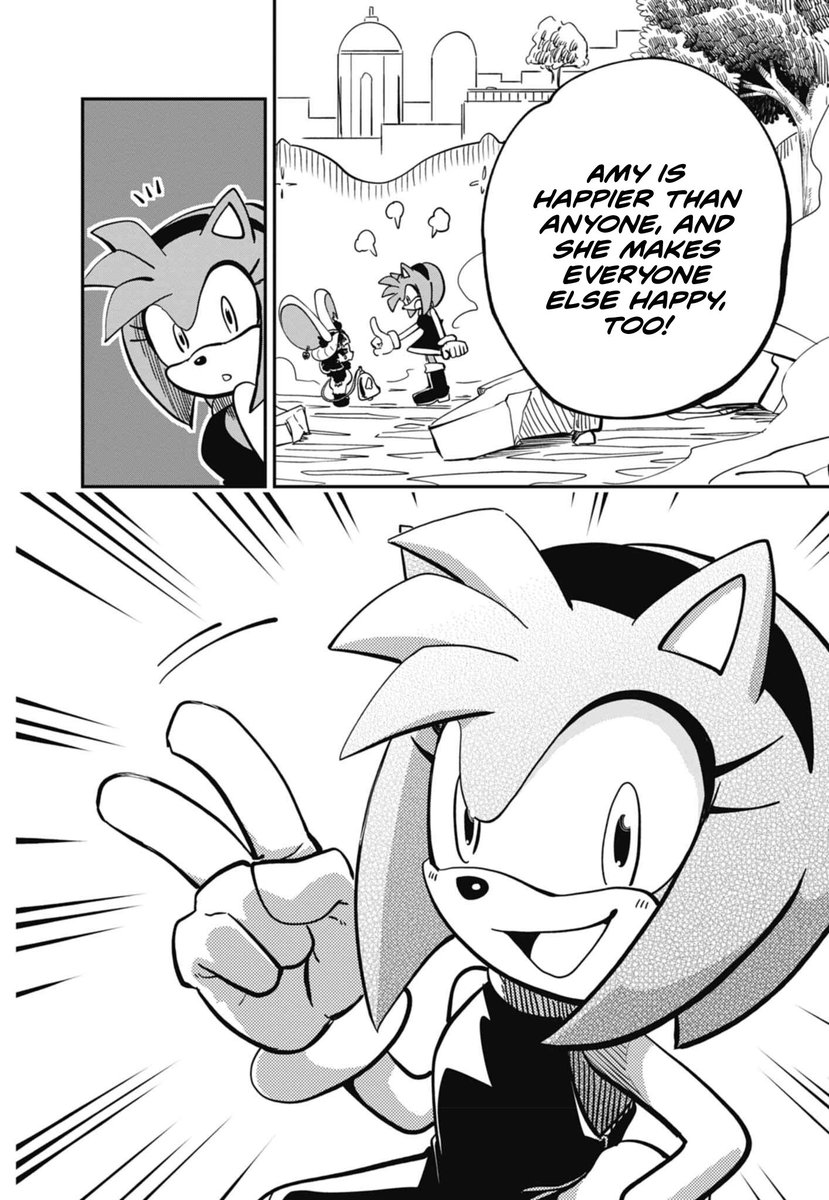 ChocoExplsn's tweet photo. Besides Idw Amy it’s so refreshing to see a well written Amy in modern media https://t.co/B5t89QJplq