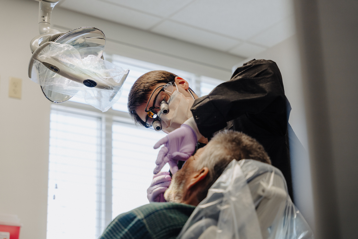 uthsc's tweet photo. Tennessee could be short more than 800 dentists within a decade. Our College of Dentistry is expanding access with a statewide network of clinics, an initiative sparked by Union City businessman Bill Latimer's gift back in 2012.

Read more:  https://t.co/Cfsfn9tK9P

#uthsc https://t.co/8JjvAJOTml