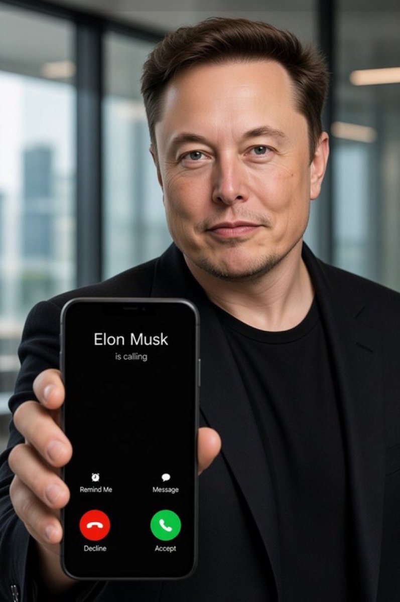TeslaInnovi's tweet photo. If Elon offered you a 1-hour private call...
Would you take it?
Yes or No https://t.co/JTu6VQrH01