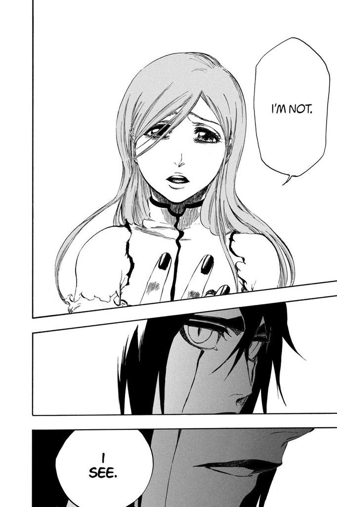 DailyInoue's tweet photo. One of (if not the most beautiful) panels of Orihime in the manga. https://t.co/OIVO3efEx9