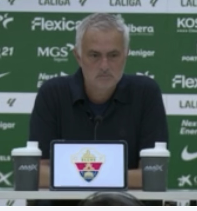 MadridXtra's tweet photo. 🚨 Mourinho: “I like when my team scores goals. I like when we score 3,4 goals, but I don’t like when we lose control of the games.” https://t.co/0lfk6VkwiZ