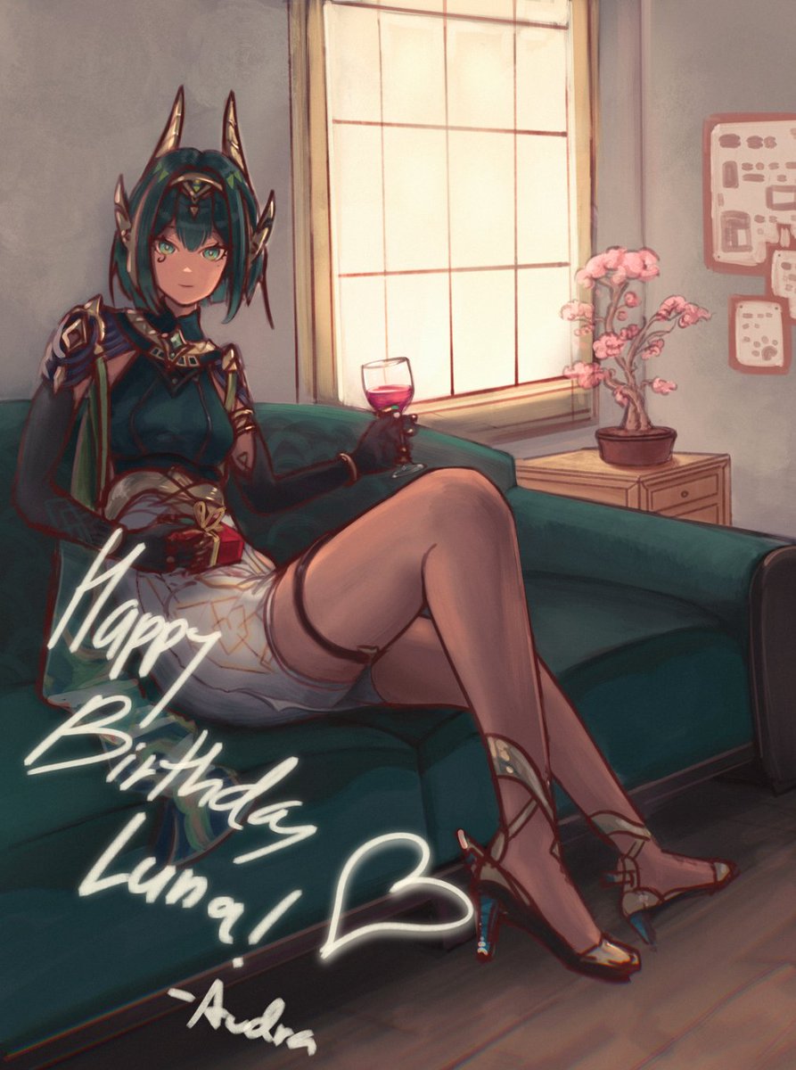 awwdra_'s tweet photo. painted nefer for my cute gf @LunaEclipseArts https://t.co/lk9QLvaJd3