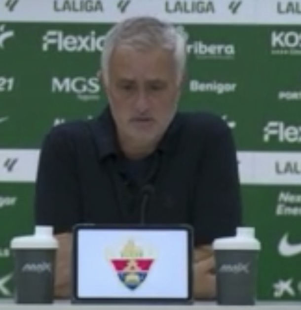 MadridXtra's tweet photo. 🚨 Mourinho: “Our games are never boring, people stay on the edge of their seats until the final whistle.” https://t.co/57NYCM91B6