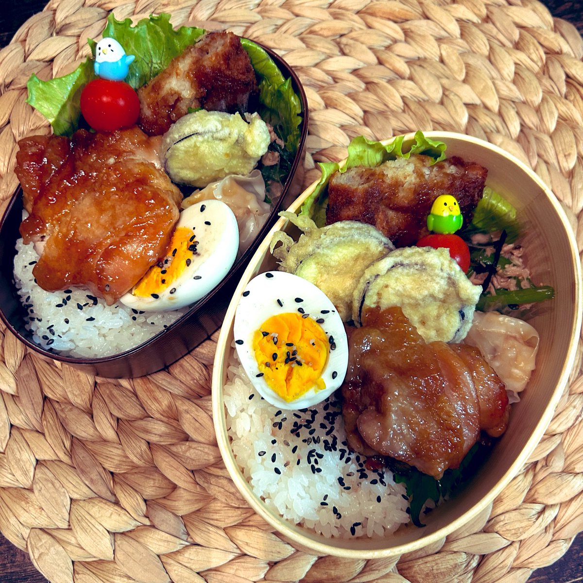 zikzin777's tweet photo. おはようございます🌈
旦那息子お弁当🍱
照り焼きチキン🐔コロッケ🐮ナスの天ぷら🍆小松菜とツナの塩昆布和え🥬
ゆで卵🥚しゅうまい🐖🍅
ちょっといい言葉🍀
正しさよりも、優しさを選びたい日もある😊人に優しく、自分にもね❣️
自分も大事にしてね〜
#料理好きさんと繋がりたい 
#お弁当記録 https://t.co/EMuoxWaibV