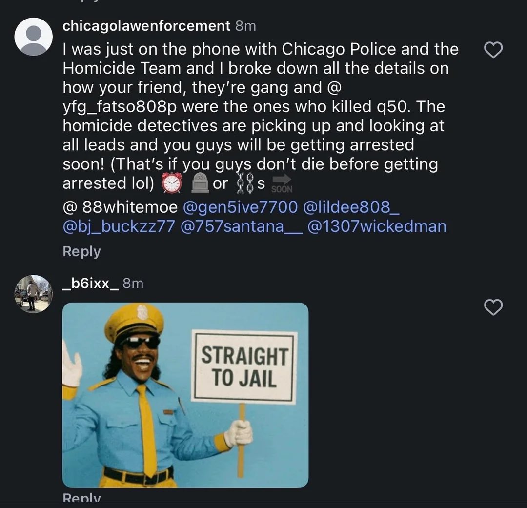 Algovich_'s tweet photo. A BloodHound Q50 super fan is making it his life’s mission to make sure those responsible for the murder of Q50 get arrested https://t.co/KUGoWVPVrr