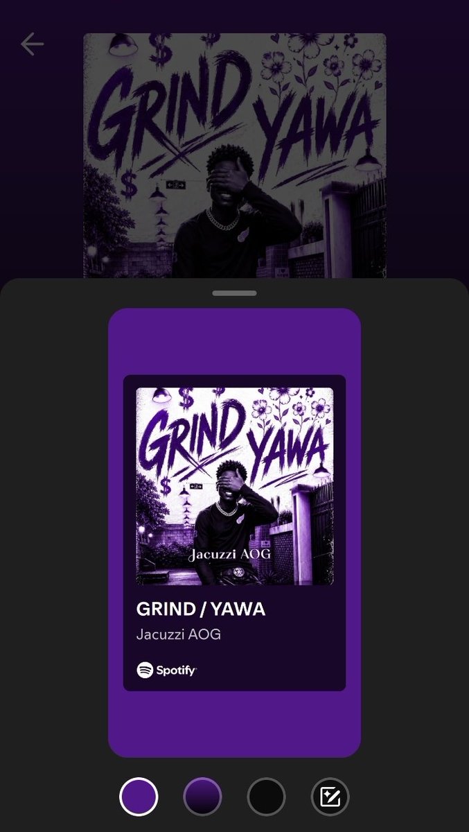 JacuzziAog's tweet photo. 🚨 IT’S OUT NOW! 🚨

My new 2 pack track "GRIND &amp; YAWA" is officially LIVE on all platforms! 🎶🔥
To everyone supporting the journey, this one is for YOU. 💜
 LINK IN BIO / BELOW 👇🏿🔗 https://t.co/iHOOYUNrl8

LET'S RAGE FAMILY!!! 🌊💜
##newmusic https://t.co/E6kKslekrS