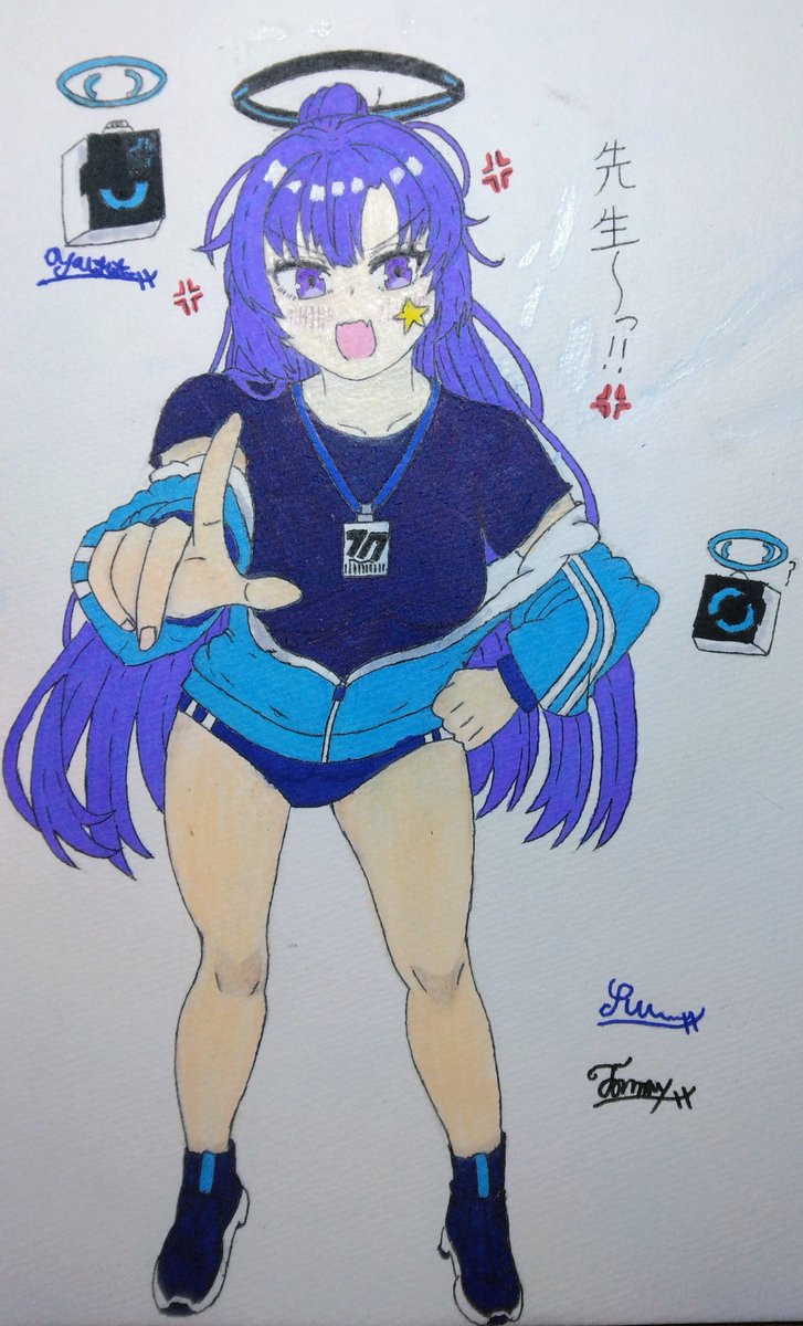 Tommybigmac711's tweet photo. #ブルアカイラスト
@MSS_396Yuukaさんへ！
徹夜して、できたぜ……(  ´ཫ`)b
ユウカイラストです！
保存しても大丈夫！
あとは寝るｸﾞﾊｯ!! https://t.co/yCTz4K17QH
