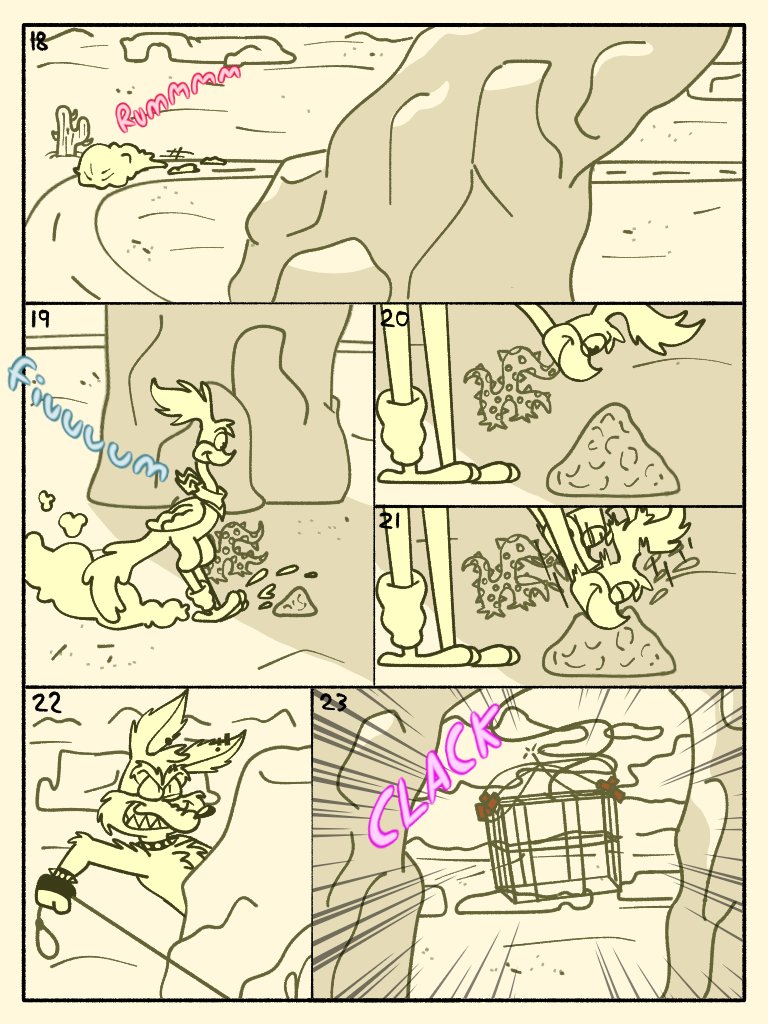 Mela_7819's tweet photo. Me soñe esta bonita historia de estos dos, así que quise plasmarla en este cómic, por ahora no tengo una idea para el título pero aquí está la primera parte (Parte 1)  #wileroad #wilerunner #art #looneytunesㅤㅤㅤ https://t.co/Xc4Ap1eVu4
