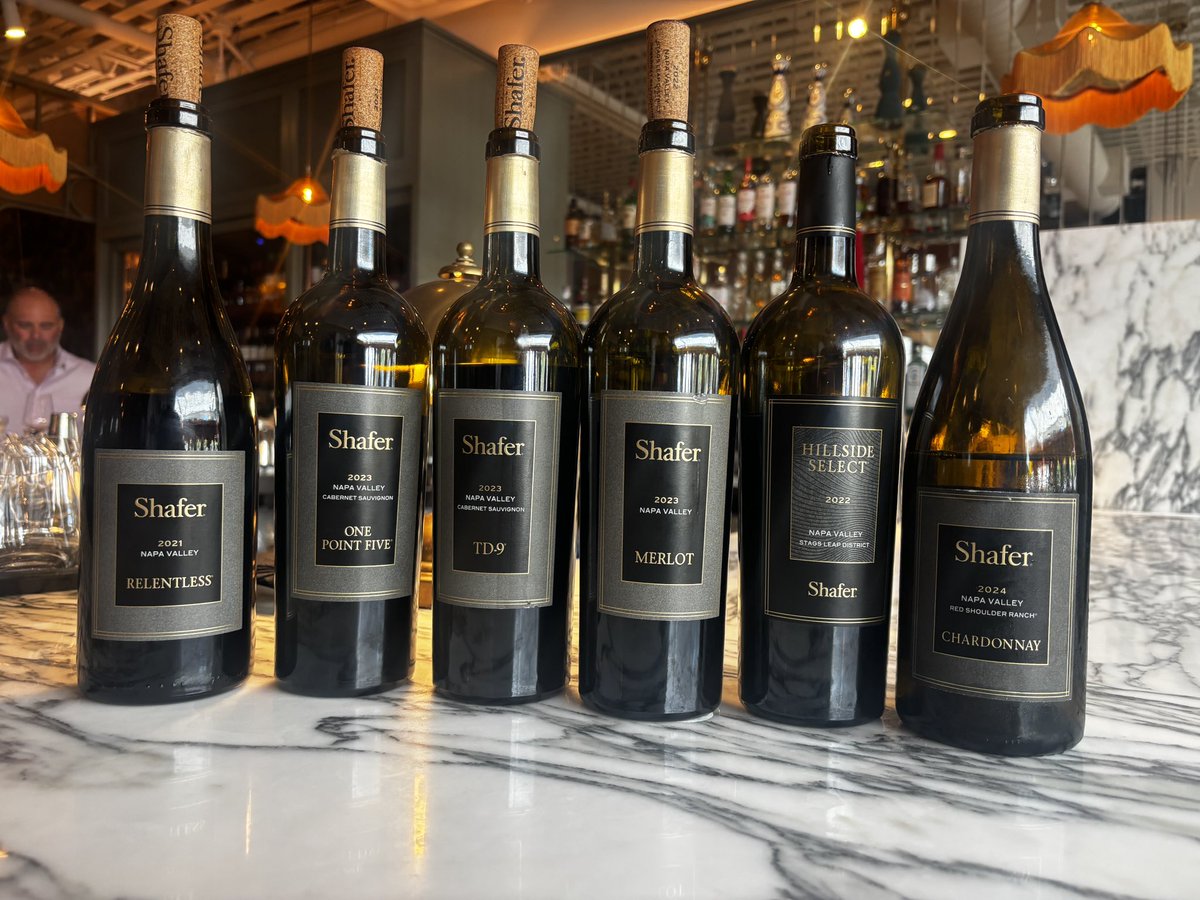 ZoltanCsabaNagy's tweet photo. Today having some fun with @ShaferVineyards wines. https://t.co/wbYAHRenlX