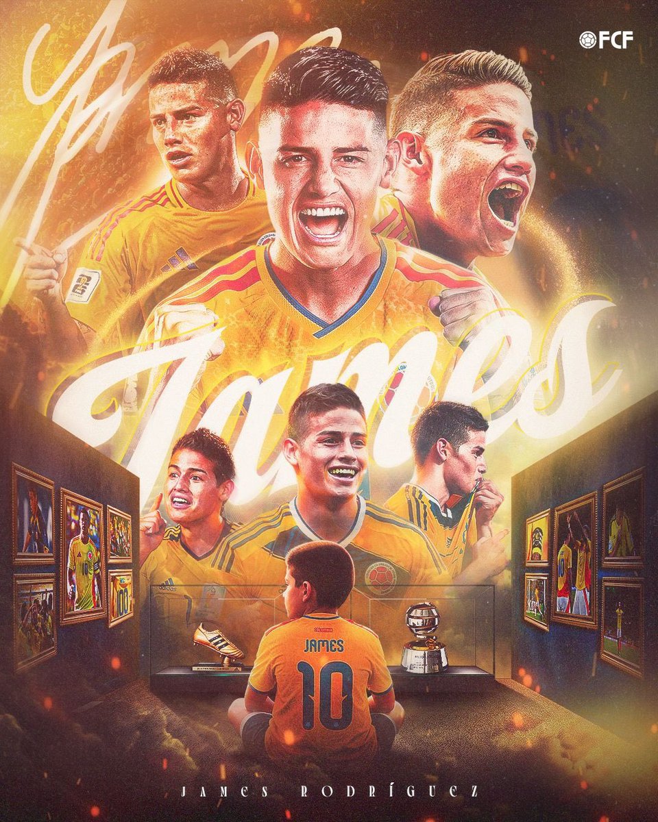 Jonathan7Gracia's tweet photo. 🚨🇨🇴 JAMES RODRÍGUEZ Y SUS NÚMEROS CON COLOMBIA:

🌎 Eliminatorias: 56 partidos, 14 goles y 14 asistencias.
🏆 Mundiales: 13 partidos, 6 goles y 4 asistencias.
🤝 Amistosos: 42 partidos, 8 goles y 14 asistencias.

📊 TOTAL: 131 partidos, 31 goles y 32 asistencias. https://t.co/3geDW9CXyh