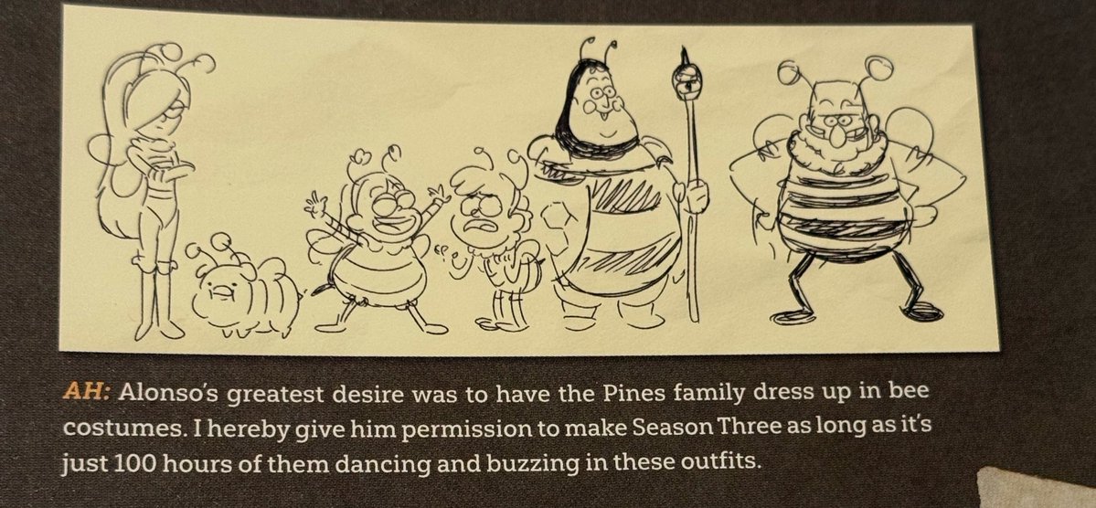 StormingZee's tweet photo. Love this goofy image of the Pines family in bee costumes 🐝 https://t.co/MuqDePsDSP