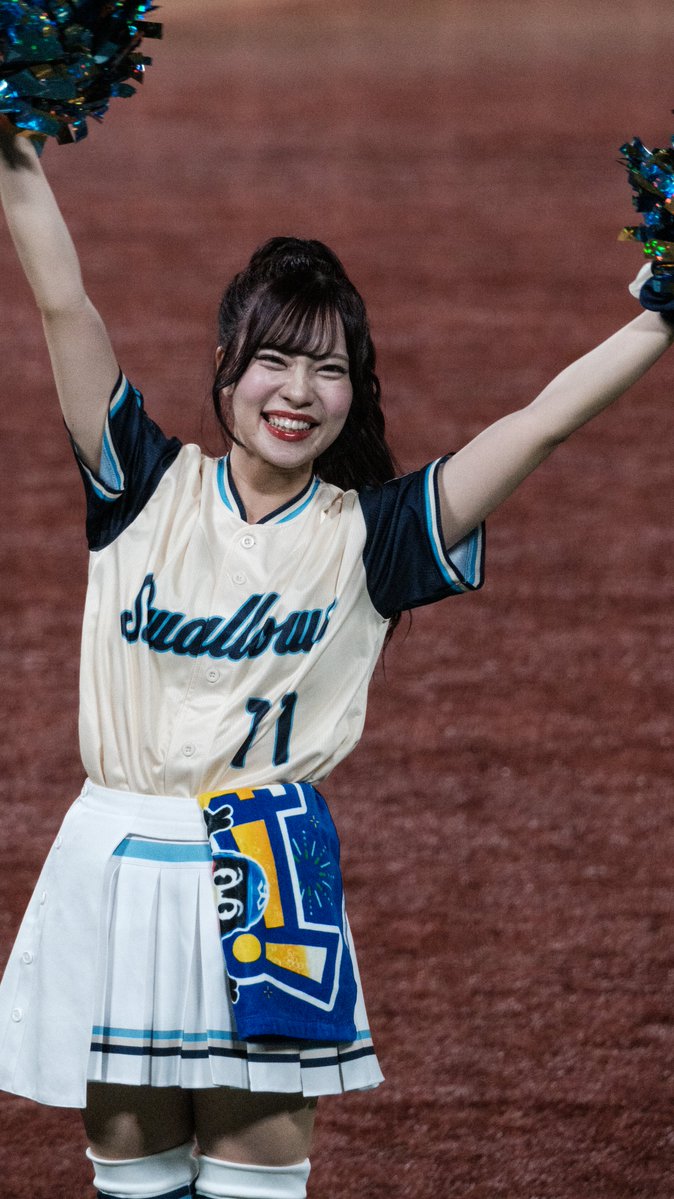 kittentungtung's tweet photo. いっつもにこにこあみちゃん

#Swallows
#Passion2026
#11AMI https://t.co/KZ27ph2H9L