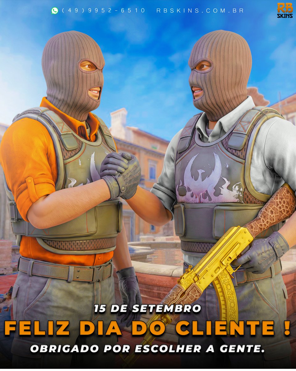 rbskins's tweet photo. Ser cliente da RB, é escolher com confiança! Por isso agradecemos a todos nossos queridos clientes por sempre escolher a RB SKINS! ❤️🔥 https://t.co/3QjC1fQvpK