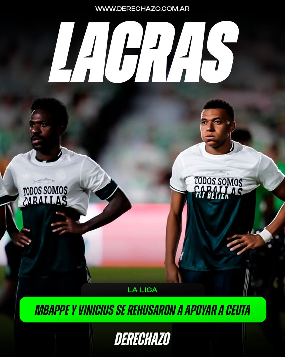 derechazoar's tweet photo. 🇫🇷🇧🇷🚨 HIJOS DE PUTA: Vinícius y Mbappé doblaron sus camisetas para tapar la remera que le brindaba apoyo a Ceuta por la invasión marroquí. https://t.co/IVRBYsGPbI