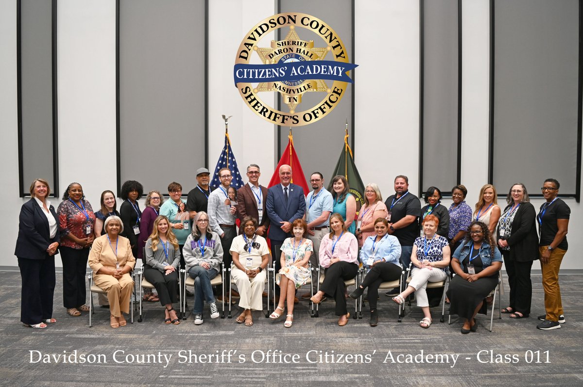 NashSheriff's tweet photo. Bittersweet that our Sheriff's Citizens' Academy fall class is coming to an end. All of the preparations are set for their graduation tonight. Stay tuned this week for pictures from this exciting event. https://t.co/9K1dAb2j5G