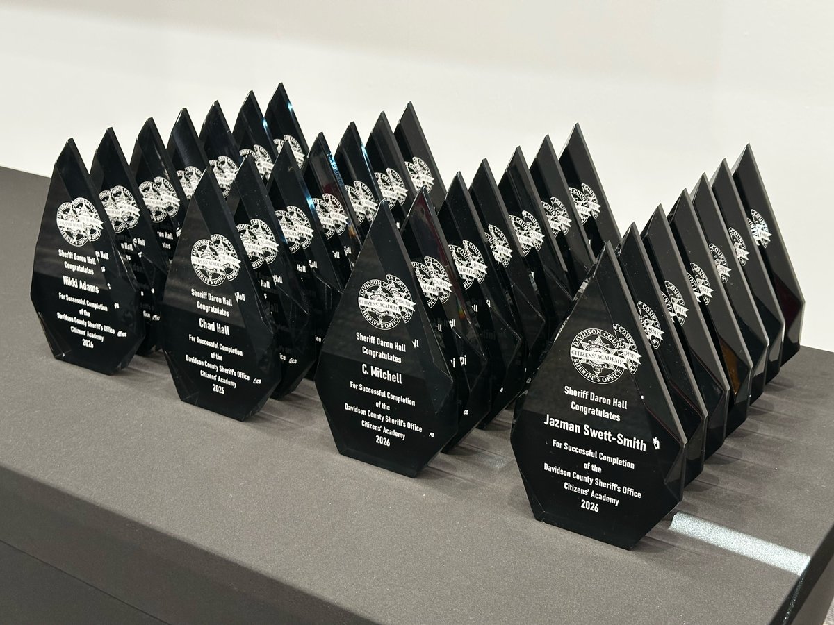 NashSheriff's tweet photo. Bittersweet that our Sheriff's Citizens' Academy fall class is coming to an end. All of the preparations are set for their graduation tonight. Stay tuned this week for pictures from this exciting event. https://t.co/9K1dAb2j5G