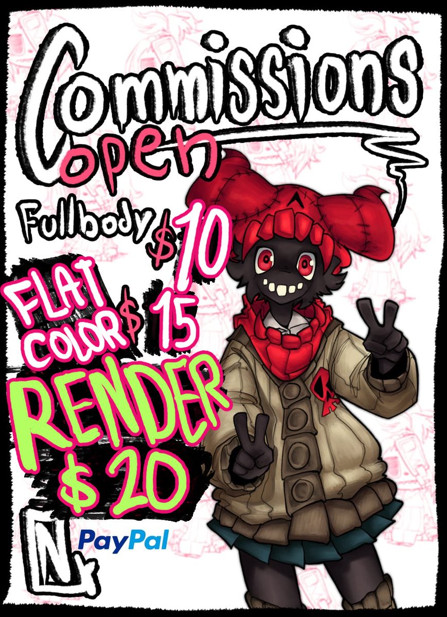 nunoinecio's tweet photo. COMISIONES DE EMERGENCIA WA, no quiero entrar mucho en tema personal pero en resumen, deudas familiares que acaban afectando absolutamente a todos, el precio del fullbody se aplica al half body y al busto, el fullrender incluye fondo gratuito, regalito xtra para todos y +info MD! https://t.co/0135qIK6Kd