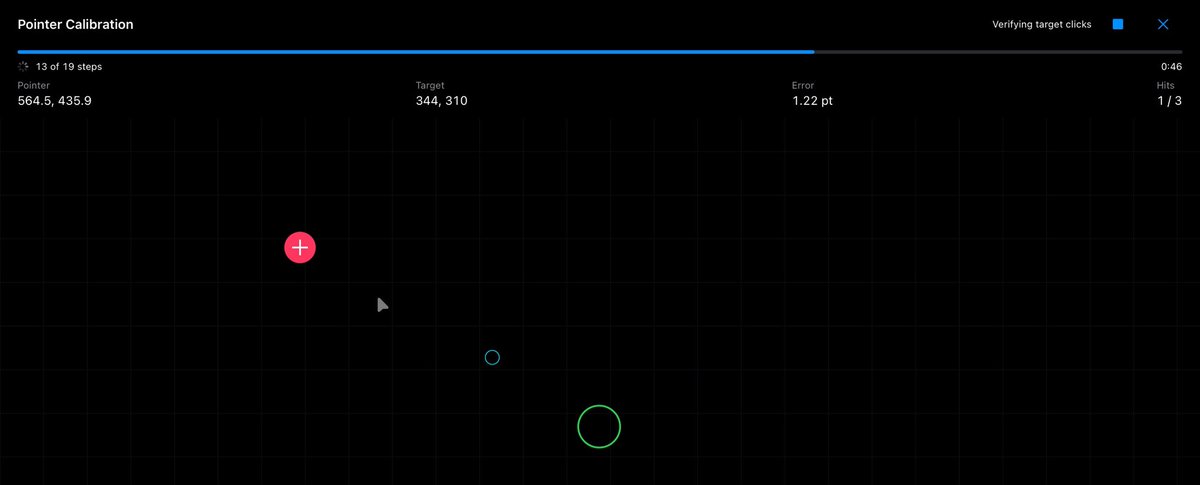 jamiepinheiro's tweet photo. The tricky part was mouse movement: the dongle sends relative deltas, but the agent wants to click at (x, y)

I added a calibration step to estimate the curve iPadOS uses to turn those deltas into pointer movement, so the agent can target its clicks https://t.co/NPFjoPSlka