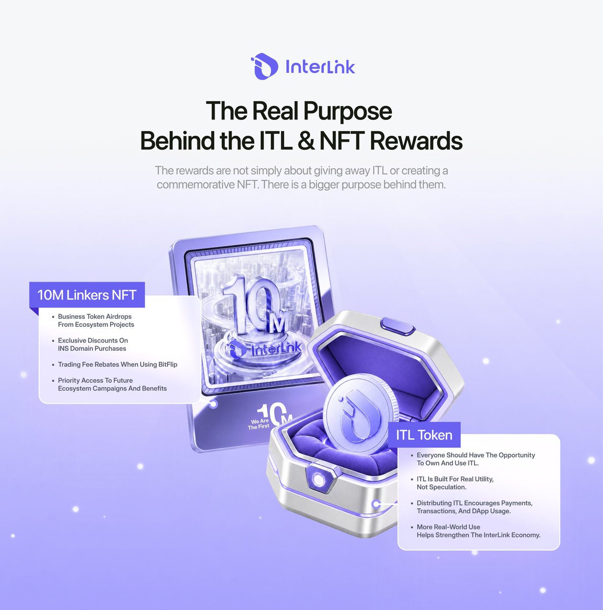 Alpha_Xsa's tweet photo. Were you among the first 10 million users on InterLink? Your early support just unlocked a massive reward pack!
The exclusive 10M Linkers Milestone Collection is now claimable for eligible early adopters.
#Interlink #ITLG #ITL https://t.co/abd4OgoYwJ