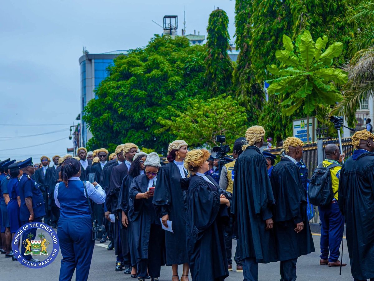 FirstLadyBio's tweet photo. This morning at Saint George's Cathedral on George Street in Freetown, I joined members of our legal community, citizens, and leaders for the Judicial Thanksgiving Service. Marking the opening of the Judicial Year 2026/2027, the service focused on the theme "Serving with Integrity and the Fear of the Lord," reminding us all of the profound moral duty required in public service and the administration of justice.

A strong, transparent, and fair justice system remains the foundation of a peaceful and progressive society. I pray that this new judicial year brings wisdom, fairness, and renewed dedication to all those who uphold the law, ensuring that every citizen of Sierra Leone finds equity and protection in our courts.

F.M.B
