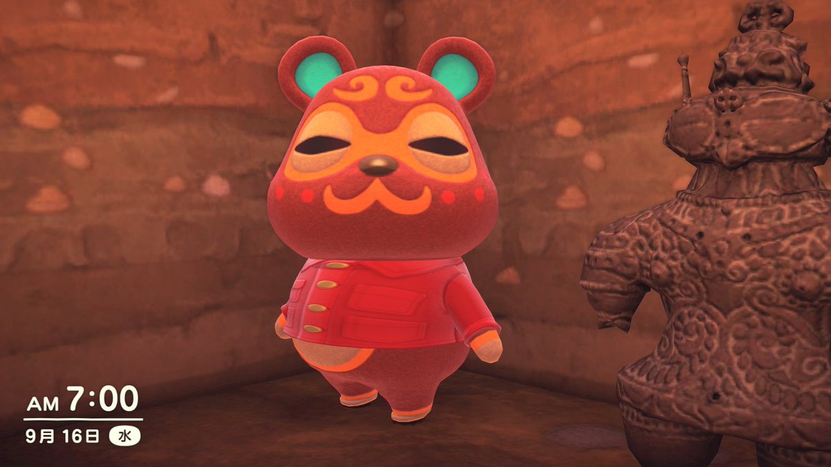 yudeegg_katame's tweet photo. おはようのどぐろうちゃん
#どぐろう #Clay #Boliche #NintendoSwith2 #どうぶつの森 #AnimalCrossing #ACNH https://t.co/ztMWH9txuR