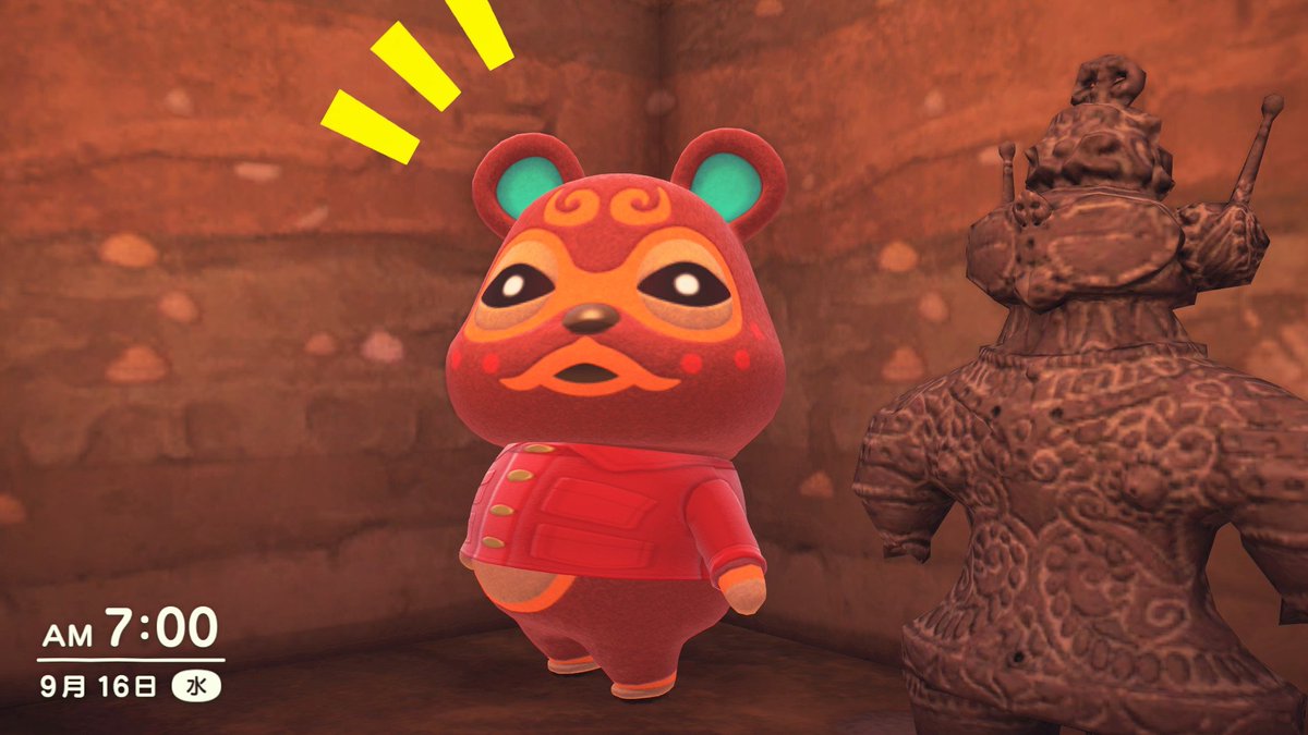 yudeegg_katame's tweet photo. おはようのどぐろうちゃん
#どぐろう #Clay #Boliche #NintendoSwith2 #どうぶつの森 #AnimalCrossing #ACNH https://t.co/ztMWH9txuR