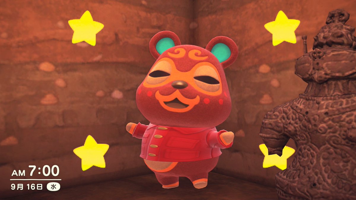 yudeegg_katame's tweet photo. おはようのどぐろうちゃん
#どぐろう #Clay #Boliche #NintendoSwith2 #どうぶつの森 #AnimalCrossing #ACNH https://t.co/ztMWH9txuR