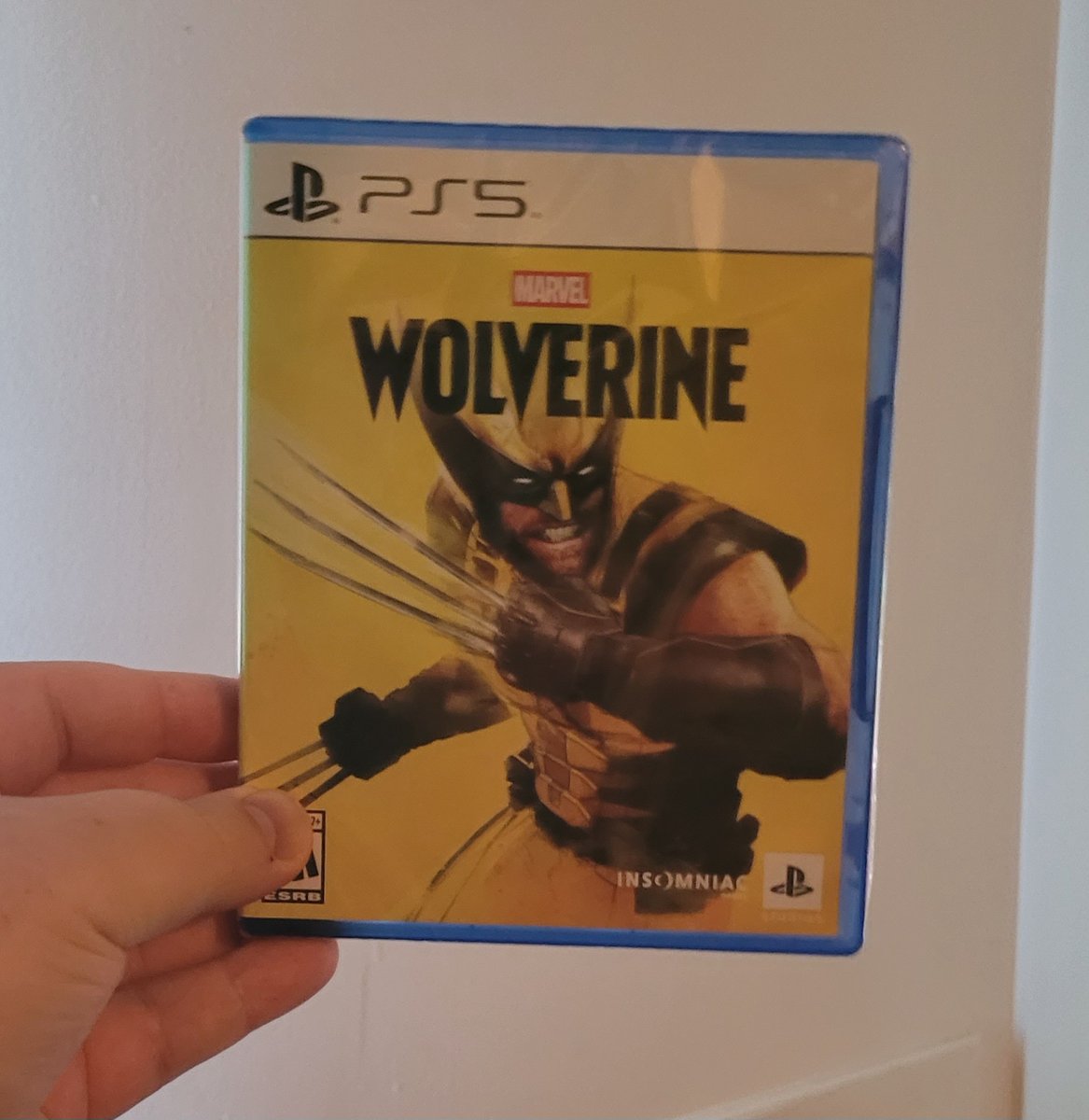 ood26's tweet photo. Finally. Almost 5 years to the day. I bought a PS5 just for this game. Hopefully it's not as bad as people say. SNIKT SNIKT! https://t.co/259eUZAH9P
