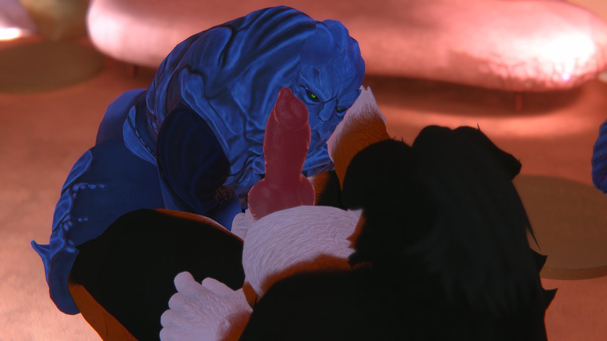 SrRojoAD's tweet photo. (Pt. I)

Having a pleasant time with this Turian fella~ 👽

Ft: @LeetVRC 

#nsfw #vrcnsfw #lewd #himbo #furrynsfw #vrchatnsfw #vrchat #gay https://t.co/EH42noFYOL