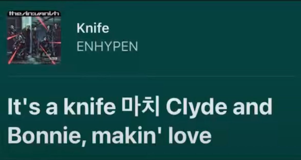 hwacvntarchive's tweet photo. are we canceling everyone that has ever mentioned bonnie and clyde then? since suddenly it’s problematic if giselle does it https://t.co/HdPvmdOmOu
