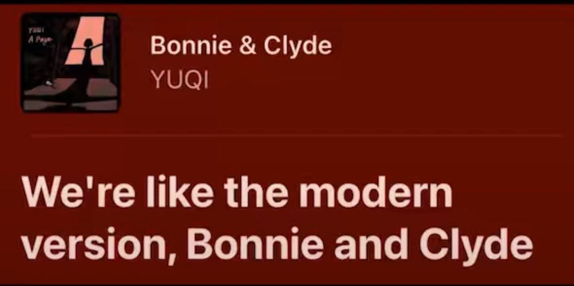 hwacvntarchive's tweet photo. are we canceling everyone that has ever mentioned bonnie and clyde then? since suddenly it’s problematic if giselle does it https://t.co/HdPvmdOmOu