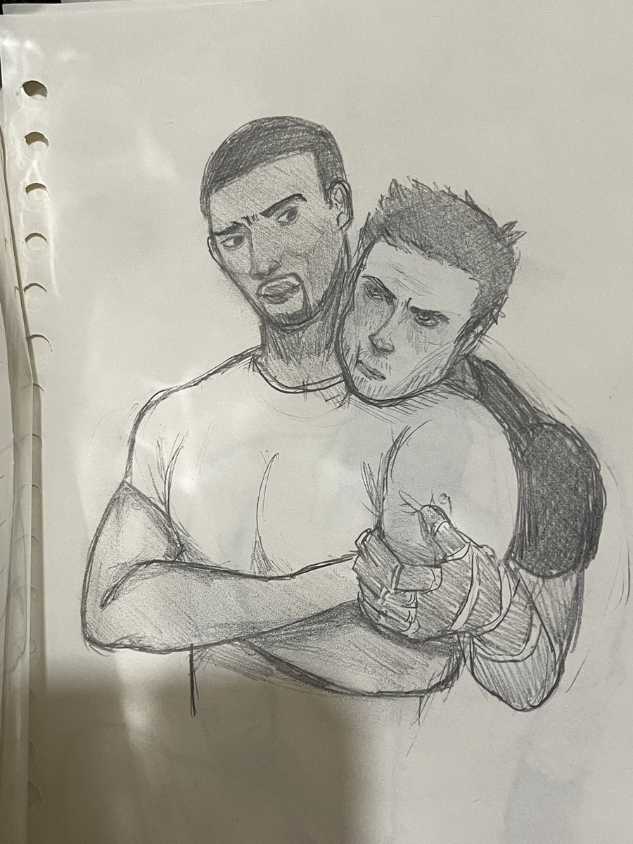 evilwizardizms's tweet photo. This ancient ass buckysam drawing https://t.co/h4SfkbymIg