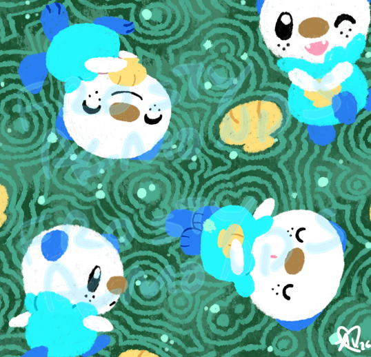 FrostyAlmonds's tweet photo. (Almost) Daily Oshawott 1326. Wott BG~ This is the Shell club DL for the year, members are welcome to grab the uncropped/unwatermarked bg over on kofi (in shop as free dl) and patreon (image available to save in post). TY for your support this year! <3 https://t.co/COVnbmAeWY
