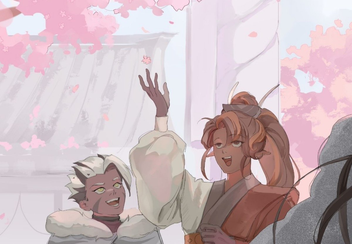 c0ffeebrownie's tweet photo. kingdom in bloom 🌸

my piece for cookie run zine https://t.co/Z0Go46Oek7