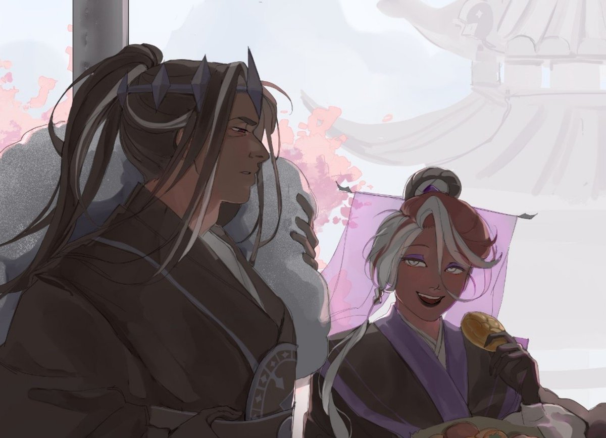 c0ffeebrownie's tweet photo. kingdom in bloom 🌸

my piece for cookie run zine https://t.co/Z0Go46Oek7
