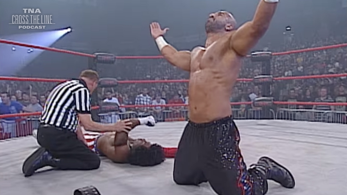 CrossTheLineTNA's tweet photo. AND NEW!! Sheik Abdul Bashir steals the win from @ipeteywilliams and pins @AustinCreedWins to win the X-Division Title at #NoSurrender 2008!
Join us tomorrow for our next episode covering iMPACT!
#TNAWrestling #TNAiMPACT #Wrestling https://t.co/6GAdIVpf9O