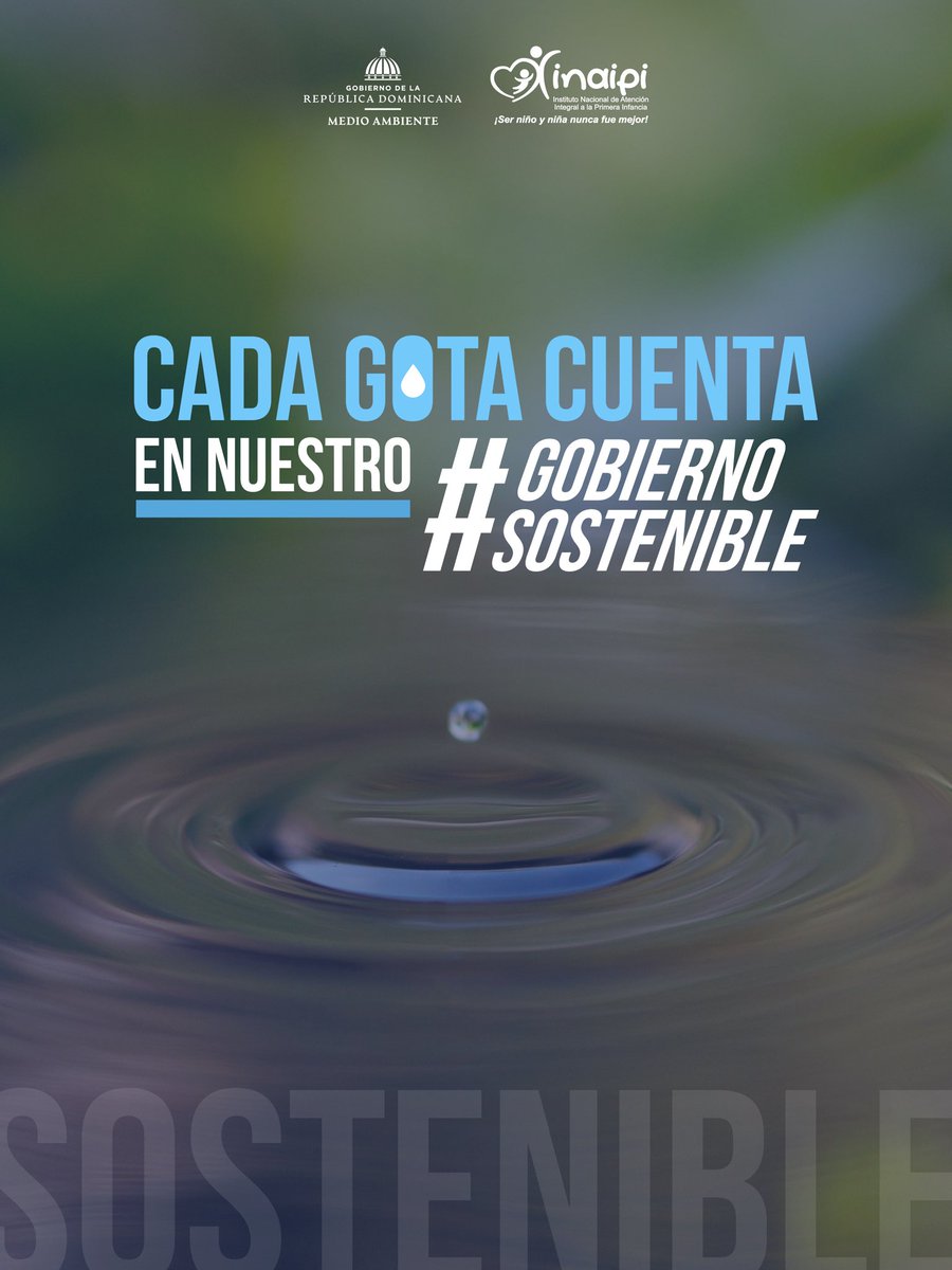 INAIPIRD's tweet photo. Cada gota cuenta en nuestro #GobiernoSostenible 
Gestionamos el agua de forma eficiente mediante medición, seguimiento y uso responsable, avanzando hacia un Estado más sostenible.
#RDxLaNaturaleza #GestiónDelAgua #Sostenibilidad #GestiónPública https://t.co/nWYTi33JrH