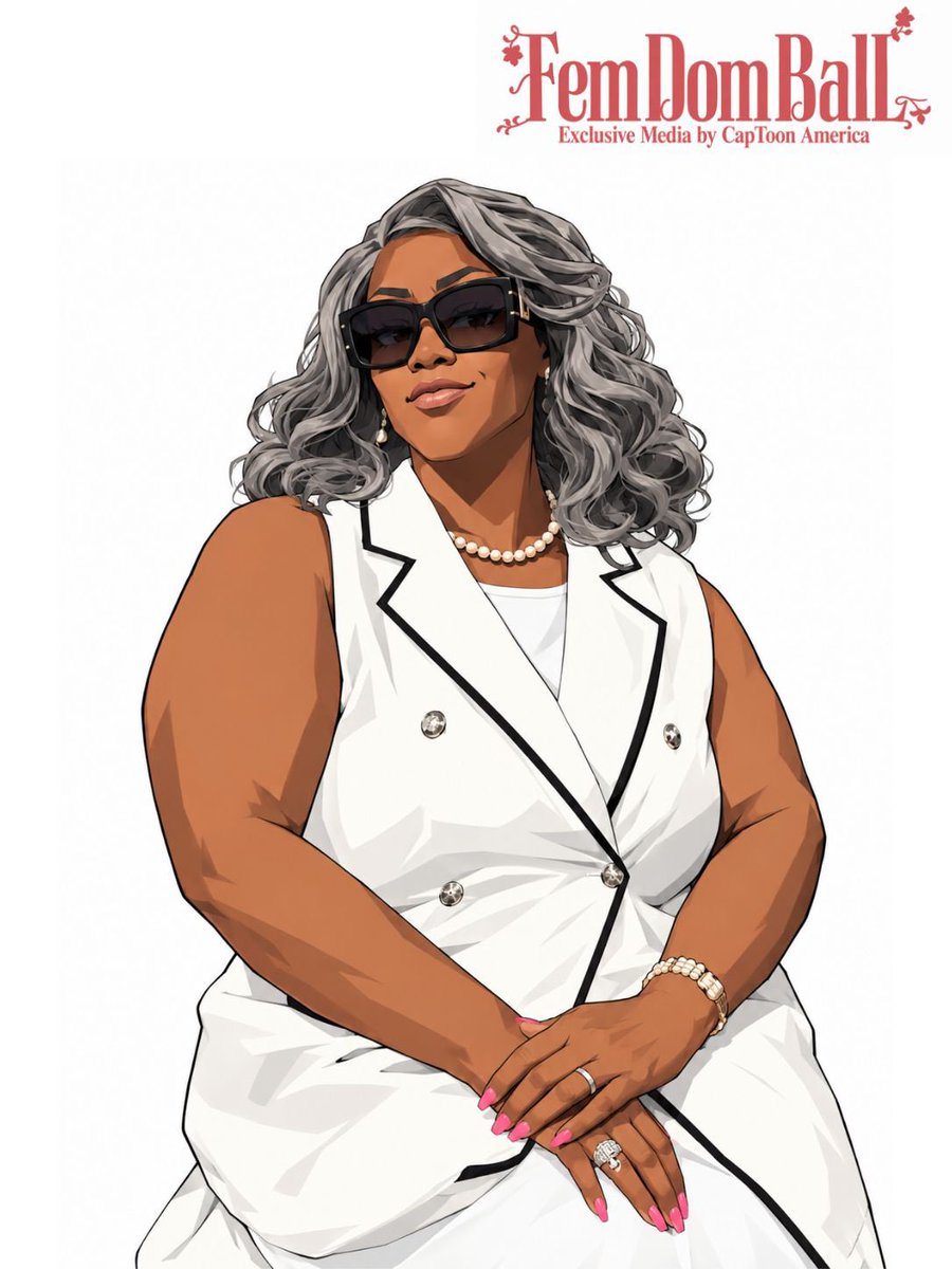TheFemDomBall's tweet photo. The Founder and the Host of Femdom Ball 2026 @Madamecaramel design by @CapToonAm https://t.co/gadD2VTZv0