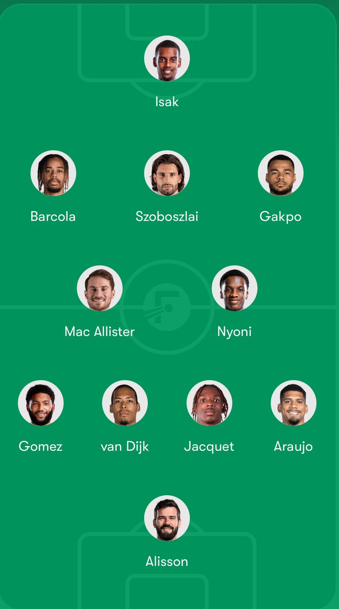 yakobper90's tweet photo. This is the only lineup I wanna see on Sunday. 👍 https://t.co/V6jqxLjXLf